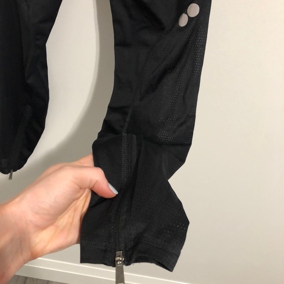 Reebok Mesh Panel 7/8 leggings w Back Zipper - Picture 12 of 14